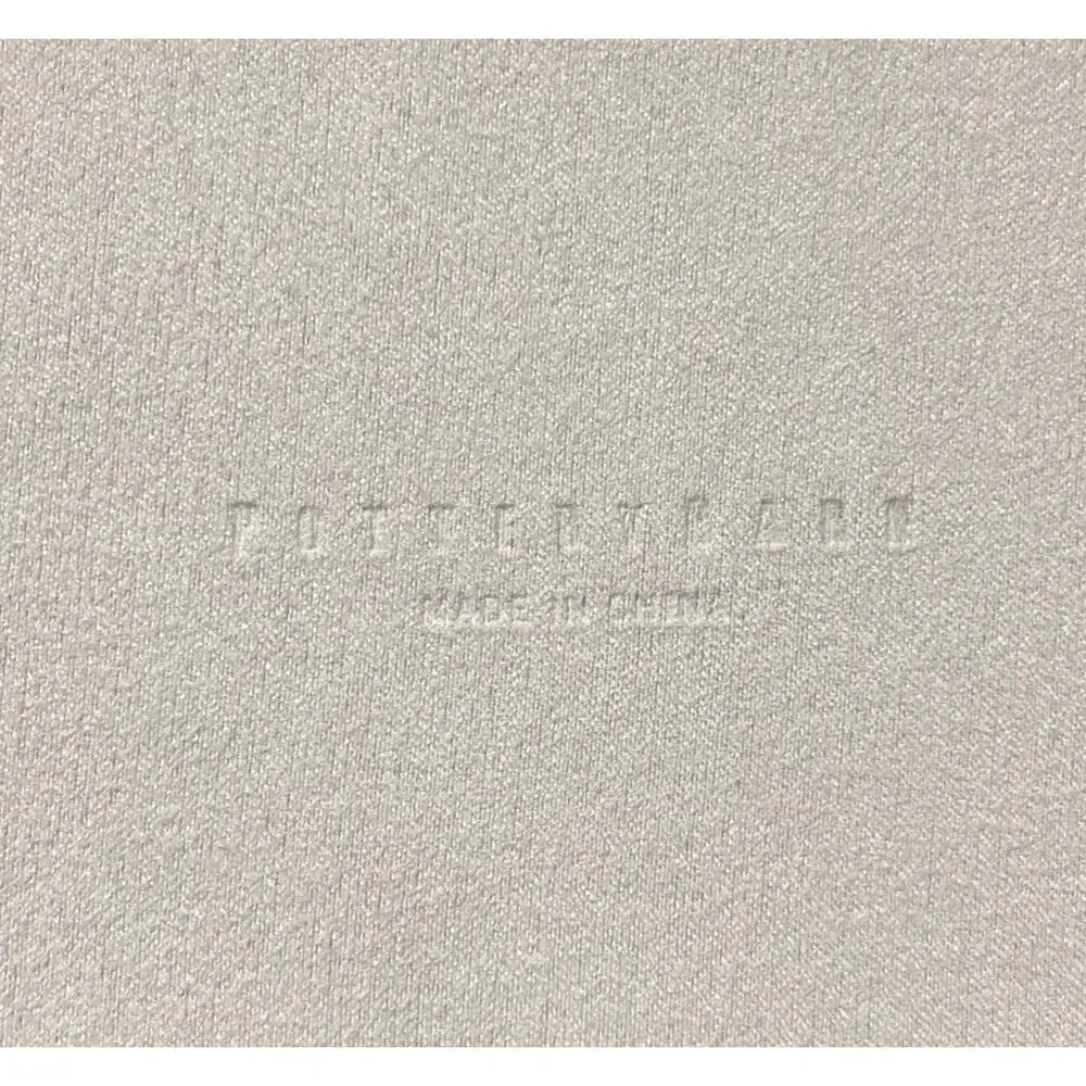 POTTERY BARN McKenna Travel Case Cream Faux Leather Jewelry Box 5” x 6.5” x 2”